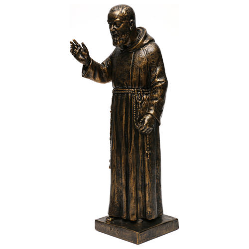 STOCK Statue Saint Pio de Pietrelcina 50 cm résine Fontanini 3