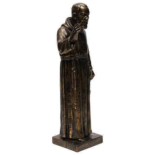 STOCK Statua di San Pio di Pietrelcina 50 cm resina Fontanini 4