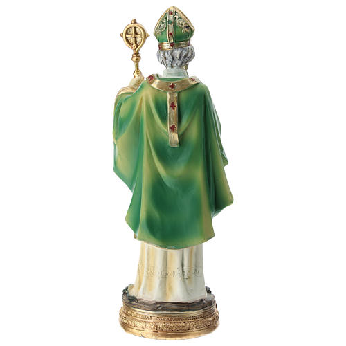 Statue Saint Patrick résine 20 cm 5