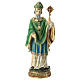 Saint Patrick statue resin 20 cm s1