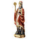 St Nicholas statue in resin 20 cm s3