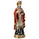 St Nicholas statue in resin 20 cm s4