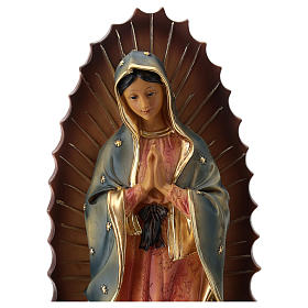 Nostra Signora di Guadalupe statua resina 30 cm