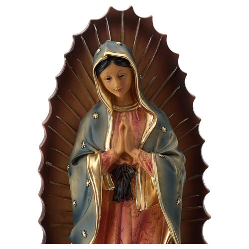 Nasza Pani z Guadalupe figura z żywicy 30 cm 2