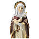 Heilige Katharina aus Siena 30cm bemalten Harz s2