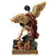 Saint Michel statue 15 cm en résine s5