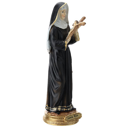 Statue Heilige Rita, aus Kunstharz, 20 cm 4