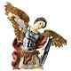 St. Michael statue 40 cm colored resin s2