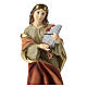Statue of St. Cecilia in resin 20 cm s2