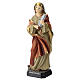 Statue of St. Cecilia in resin 20 cm s3