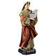 Saint Cecilia statue in resin 20 cm s4