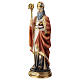 Statua resina San Nicola 30 cm s3