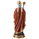 Saint Nicholas statue in resin 30 cm s5