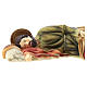 Sleeping Saint Joseph statue in resin 39 cm s2