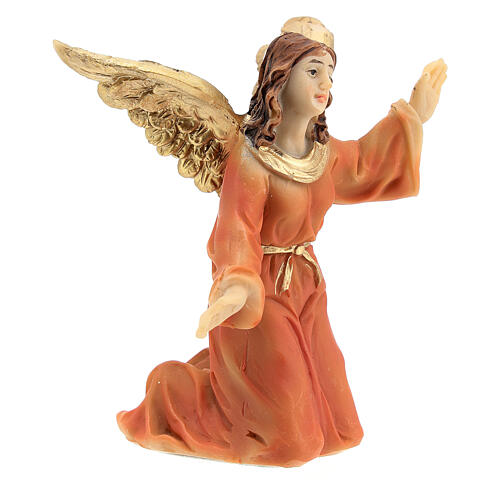 Deposizione Gesù angelo statue 9 cm 9