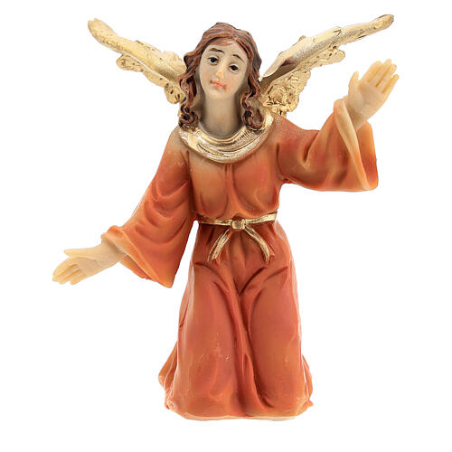Deposizione Gesù angelo statue 9 cm 7