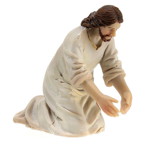 Escena vida de Cristo: lavatorio de los pies Jesús ultima cena 9 cm 7