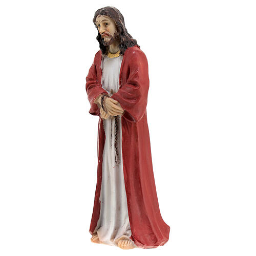 Escena vida de Cristo: condena de Jesús estatuas 9 cm 3
