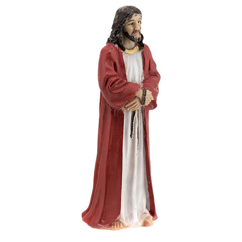 Escena vida de Cristo: condena de Jesús estatuas 9 cm 7