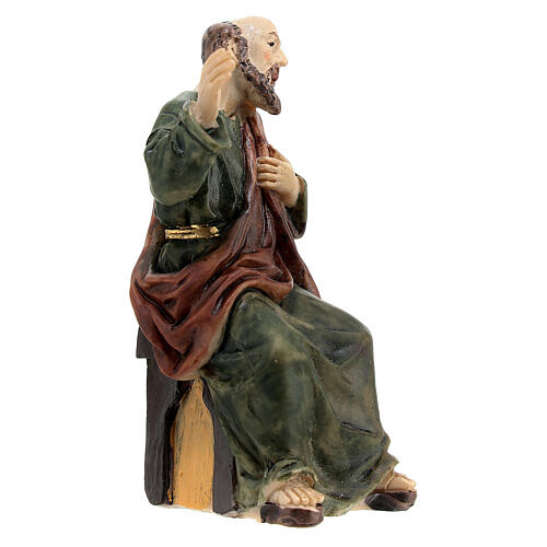 Scena condanna di Gesù Caifa Barabba statue 9 cm 11
