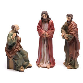 Ícones, Ovos Pintados, Quadros, Imagens: Cena vida de Jesus Cristo: Julgamento e Condenação, 9 cm