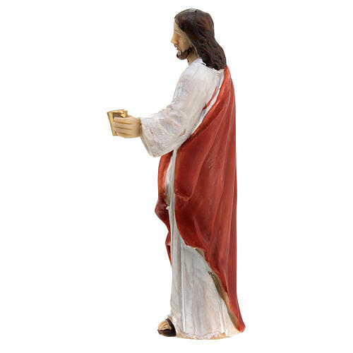 Estatuas escena de la vida de Jesús: recuperación de los ciegos 9 cm 7