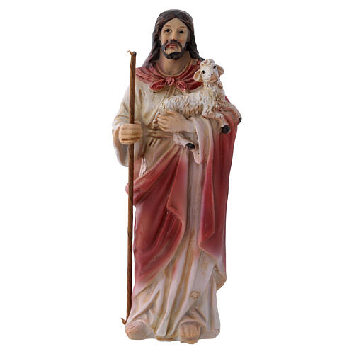 Passionsszene, Jesus der gute Hirte, 9 cm Krippe 1