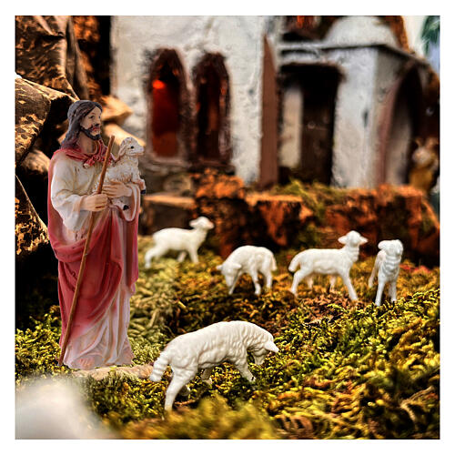 Statuette of Jesus the Good Shepherd 9 cm 2