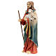 Statuina Gesù Buon Pastore 9 cm in resina s3
