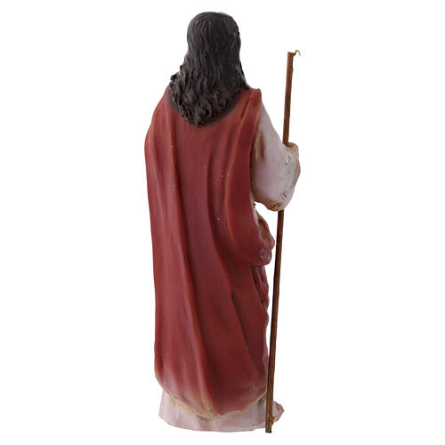 Jesus the Good Shepherd statue, 9 cm in resin 5