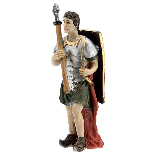 Cztery figurki żołnierzy rzymskich 9 cm 9