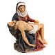 Figura resina Virgem Maria com o corpo de Jesus nos braços, 9 cm s5