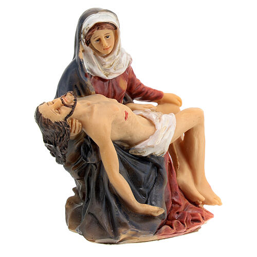 Jesus taken from the cross in the arms of Mary, 9 cm 5