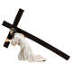 Jesus fällt unter dem Gewicht des Kreuzes, für 9 cm Krippe s1