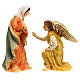 Annunciation, Mary with Archangel Gabriel 9 cm s3
