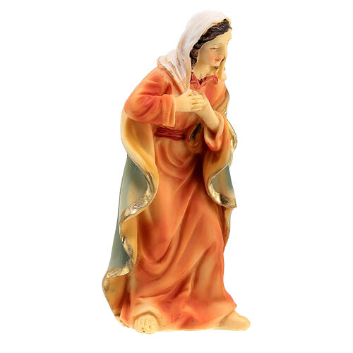 Annunciazione Angelo a Maria statue 9 cm 9