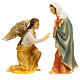Annunciation, Mary with Archangel Gabriel scene 9 cm s1