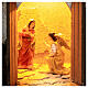 Annunciation, Mary with Archangel Gabriel scene 9 cm s2