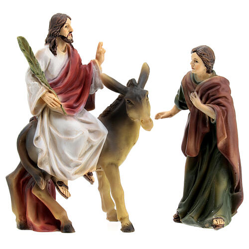 Jesus' arrives into Jerusalem 9 cm 1