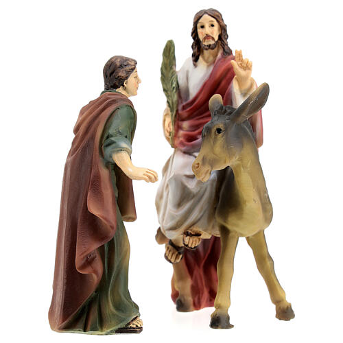 Scene of the Christ arriving into Jerusalem, 9 cm 3