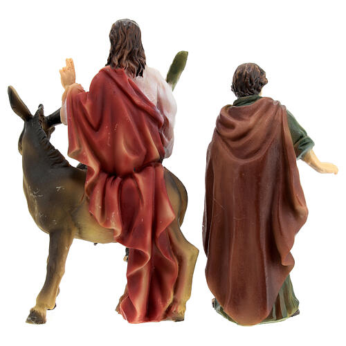 Scene of the Christ arriving into Jerusalem, 9 cm 7