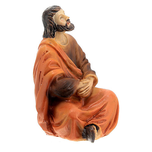Scena Discorso della Montagna Gesù statue 9 cm 15