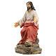 Scena Discorso della Montagna Gesù statue 9 cm s8