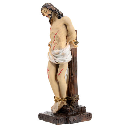 Flagellation of Jesus statue, Passion of Christ 9 cm 7