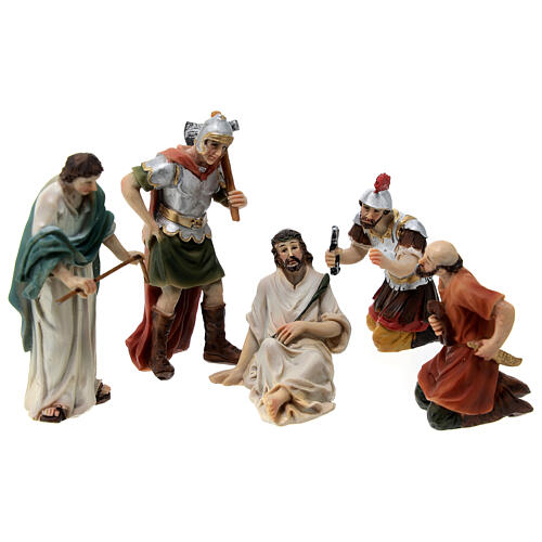 Coronazione di spine passione Gesù statue 9 cm 1