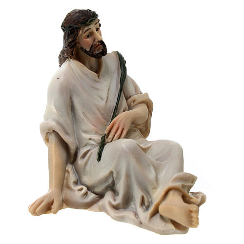 Coronazione di spine passione Gesù statue 9 cm 3