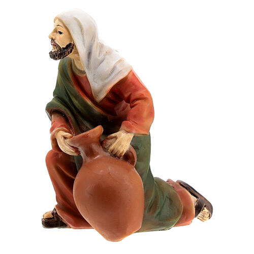 Miracolo nozze di Cana Gesù scena 9 cm 9