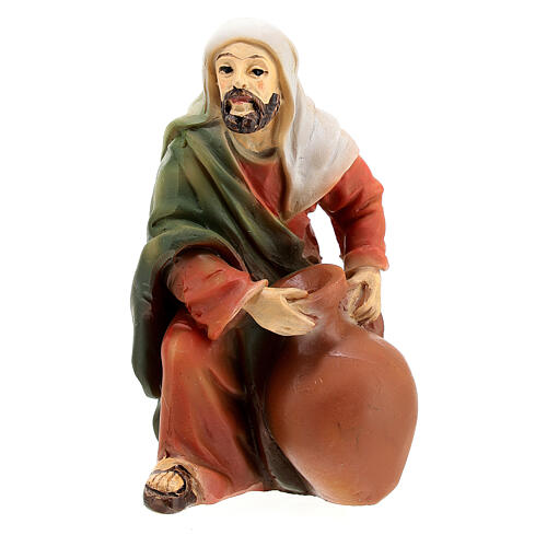 Vida de Jesus Cena Bodas de Caná figuras 9 cm resina 6