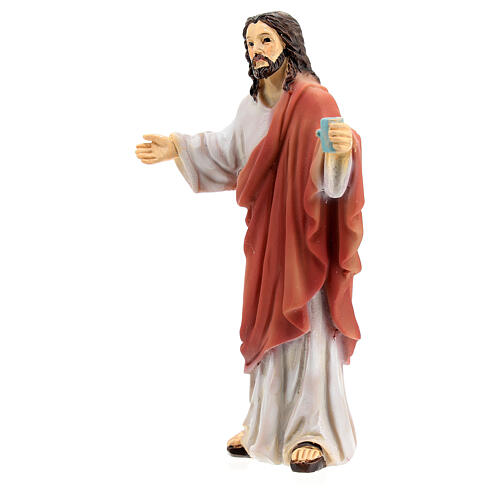 Vida de Jesus Cena Bodas de Caná figuras 9 cm resina 8