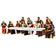 The Last Supper scene in resin 9 cm s6